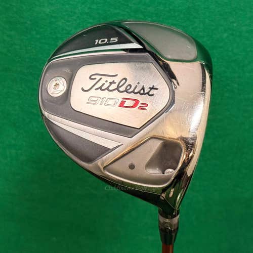 Titleist 910D2 10.5 Driver Mitsubishi Diamana 'ilima 61-R Graphite Regular w/HC