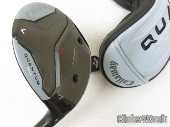 Callaway Quantum Max Fairway 21  7 Wood Denali Frost Silver 60g 6.0 +Cover  NEW