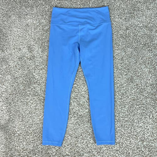 Athleta Leggings Womens Medium Blue Ultra High Rise Elation 7/8 Tight Yoga Gym
