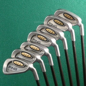 Ping i3 Blade White Dot 4-PW Iron Set Factory 350 Series Graphite Stiff