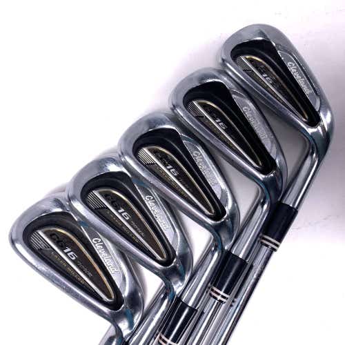 Cleveland CG16 Tour Satin Chrome Iron Set 6-PW Dynamic Gold S300 Stiff RH