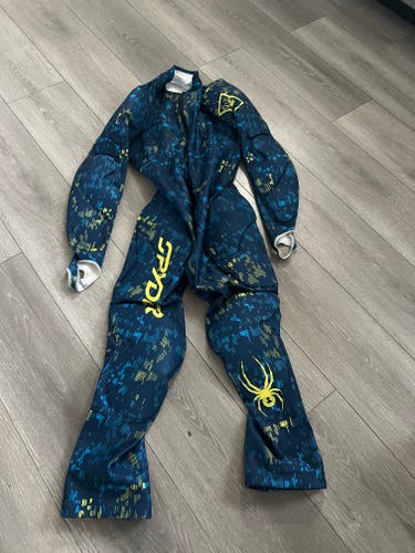 Men's Large 2025 Spyder Ski Suit (Used) FIS Legal