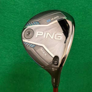 Ping G440 MAX 19 Fairway 5 Wood Denali Red 60g 5.5 Graphite Regular w/HC