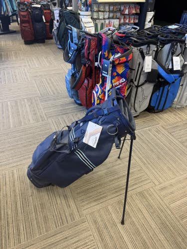 Sun Mountain Mid Stripe Stand Bag (NAVY/FROST)