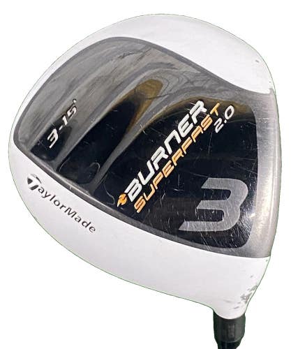 TaylorMade Burner Superfast 2.0 3 Wood 15* RH Reax 4.8 Stiff Graphite 43.5" HC
