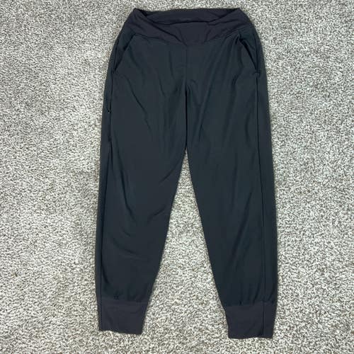 Patagonia Pants Womens Medium Black Happy Hike Studio Jogger Pockets Hiking Gorp