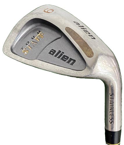 Alien Tour Staff 9 Iron RH Medium Firm Stiff Graphite 36" Good Original Grip