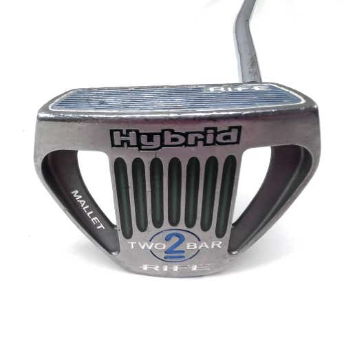 Guerin Rife Two Bar Hybrid Tour Mallet Putter 35" Mens RH