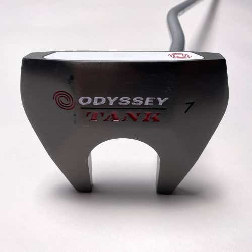 Odyssey Tank 7 Putter 43" Mens RH - NEW 17" LONG GRIP