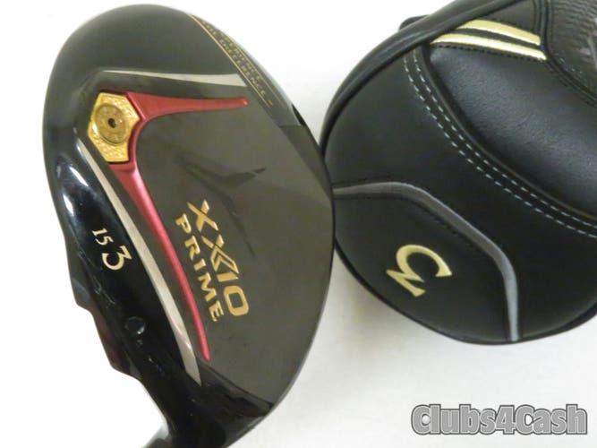 XXIO Prime 13 Fairway 15  3 Wood SP-1300 Regular Flex +Cover .. Near MINT