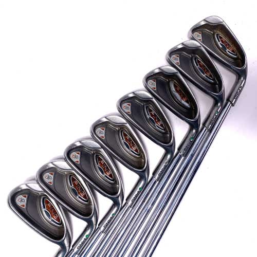 Ping G10 Iron Set 4-PW+AW AWT Stiff Steel Mens RH