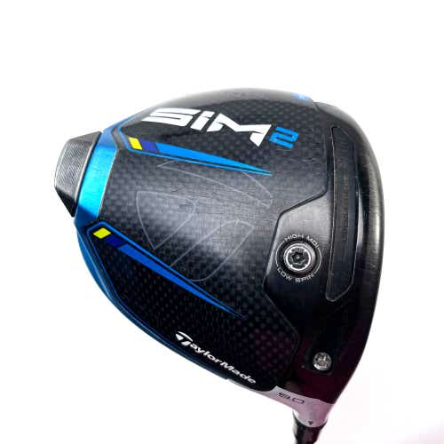 TaylorMade SIM2 Driver 9* Fujikura Ventus Blue 5-S Stiff Graphite Mens RH