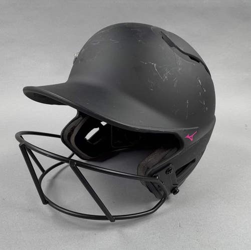 Mizuno MBH-B1 Solid OSFM 7 1/2" to 7 3/4" Senior Softball Batting Helmet