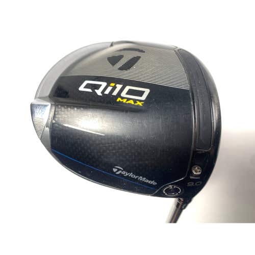 TaylorMade Qi10 MAX Driver 9* Fujikura Speeder NX 50g Senior Graphite Mens RH