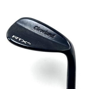 Cleveland RTX 4 Black Satin Lob Wedge LW 58* 9 True Temper DG Tour Issue S400 RH