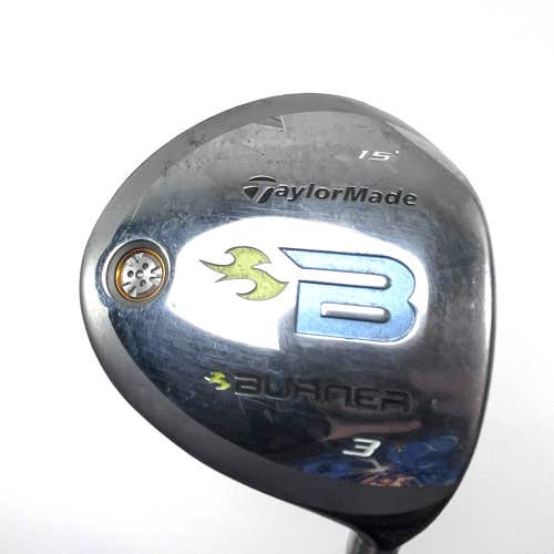 TaylorMade Burner 2008 3 Fairway Wood 15* REAX 49g Ladies Graphite Womens RH