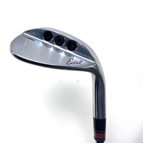 Edel Custom Lob Wedge LW 60* T-Grind Wedge Steel Mens RH Midsize Grip