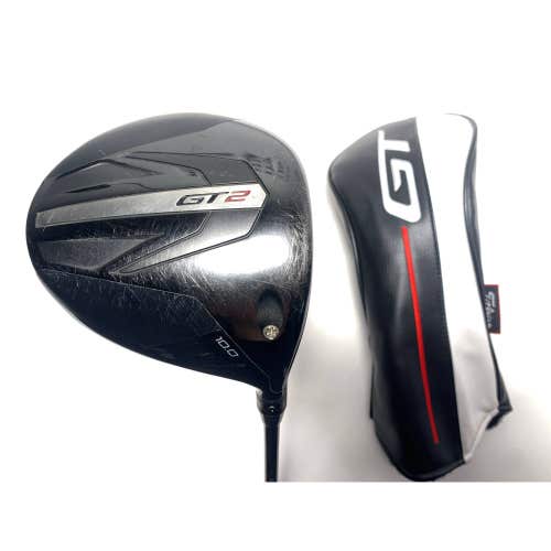 Titleist GT2 Driver 10* HZRDUS 6.0 Gen 4 Dual Torsional Black 60g Stiff RH HC