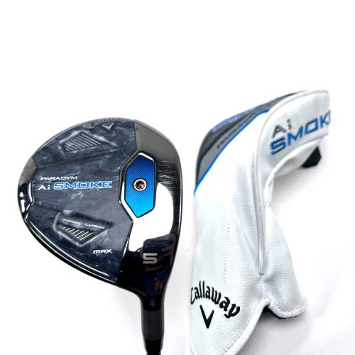Callaway Paradym Ai Smoke Max 5 Fairway 18* Cypher Fifty 5.5 50g Regular RH HC