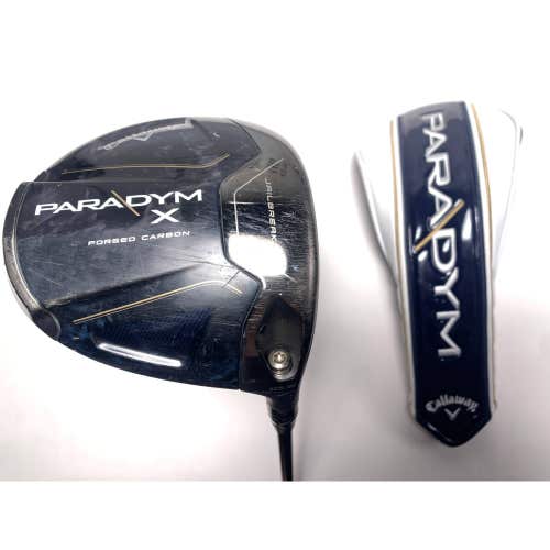 Callaway Paradym X Driver 10.5* Fujikura Vista Pro R3 45g Ladies RH HC