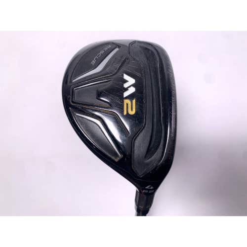 TaylorMade M2 4 Hybrid 22* Matrix Ozik White Tie X4 Regular Graphite Mens RH