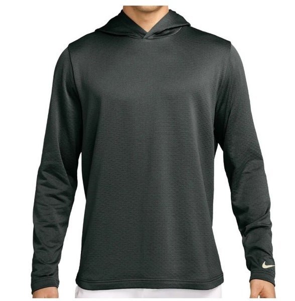 Nike Mens Golf Dri-Fit Tour Lightweight Pullover Hoodie - Black - Size XL