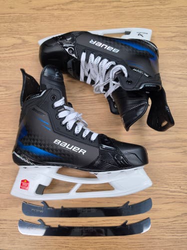 NEW! Size 9.5 Fit 3 Bauer Supreme Shadow Hockey Skates Pro Stock 9.5 (New) #G1
