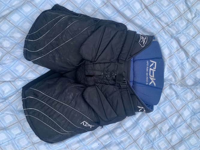 Reebok HPG PRO Hockey Goalie Pants (Senior Small)