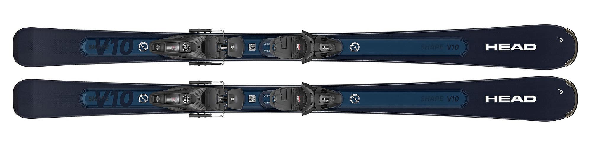 Men's 2024 All Mountain 177 cm HEAD Shape e-V10 Skis With GW Bindings Max Din 11 (New)
