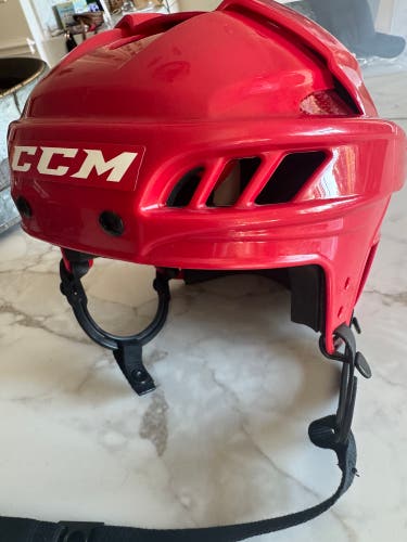 Small CCM 11K Red Hockey Helmet (New)