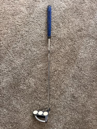 Unisex Odyssey White Steel Tri-Ball SRT Mallet Right Handed Putter (Used)