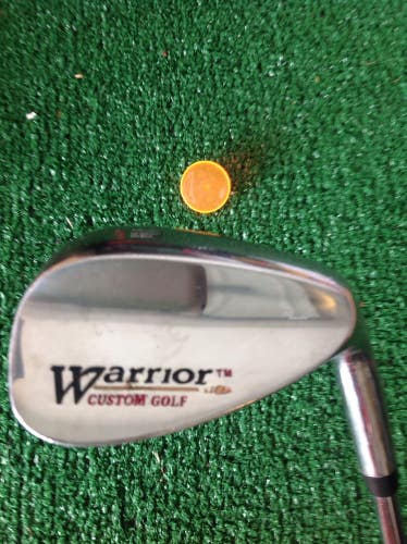 Warrior Custom Golf 60* LW Lob Wedge Steel Shaft Right Handed