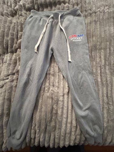 Gray Can-Am Lake Placid, Pennant brand Small Adult Unisex Pants (Used)