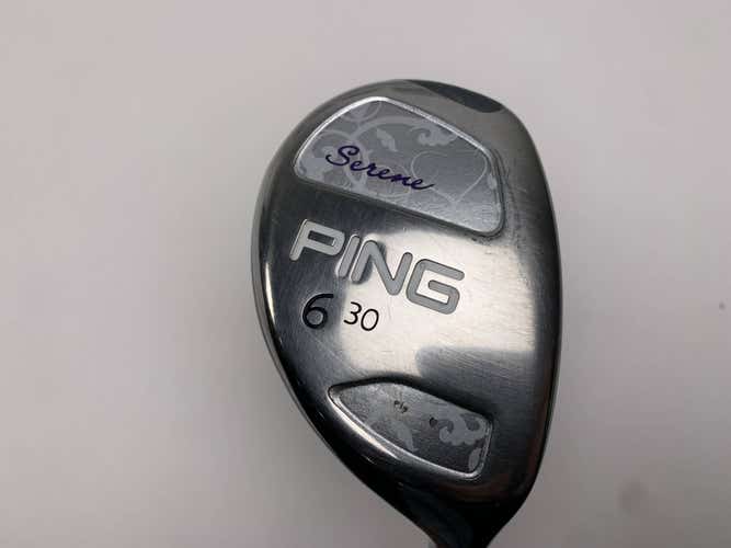 Ping Serene 6 Hybrid 30* ULT210 Ladies Graphite Womens RH Undersize Grip