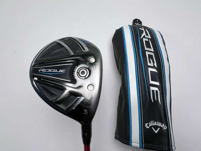 Callaway Rogue Sub Zero 3 Fairway 15* HZRDUS Handcrafted Red 5.5 62g Reg RH HC