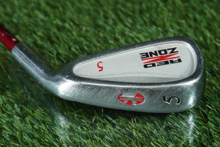 MERCHANTS OF GOLF RED ZONE 5 IRON Z GRAPHITE RED JUNIOR JR. KIDS YOUTH RH