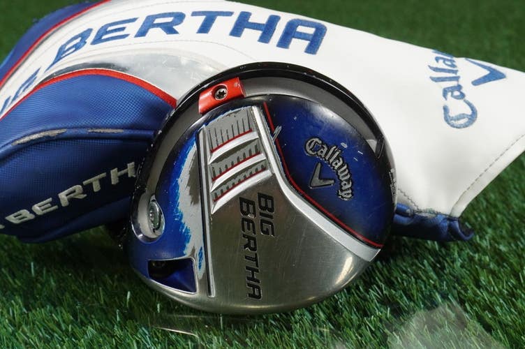 Callaway Big Bertha 2014 9.0 Driver FUBUKI 50 x5ct Regular Graphite RH +Cover