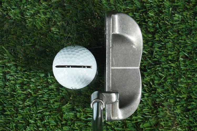 PING B60 KARSTEN 35 MID-MALLET PUTTER STEEL SHAFT WINN JUMBO LITE GRIP RH