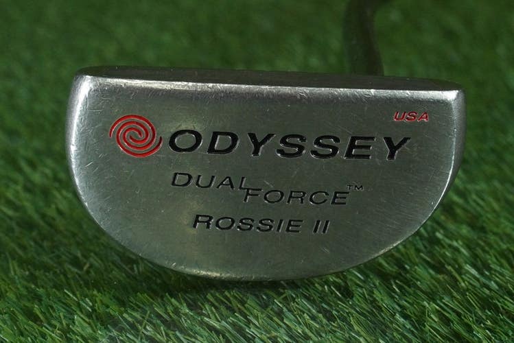 ODYSSEY DUAL FORCE ROSSIE II MID-MALLET PUTTER 35 STRONOMIC DUAL FORCE STEEL RH