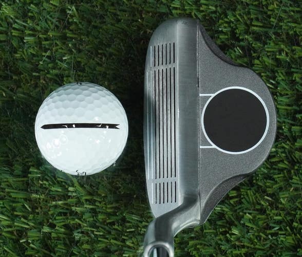 MERCHANTS OF GOLF REZULTS 37 CHIPPER 35" TRUE TEMPER STEEL SHAFT RH ~ MINTY!!