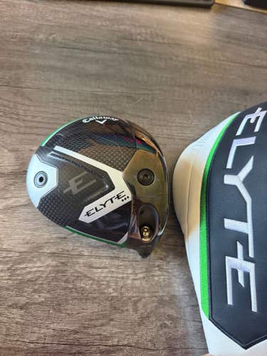 TOUR ISSUE Callaway Elyte Triple Diamond Driver 10.5 +HC Head Only NICE TC