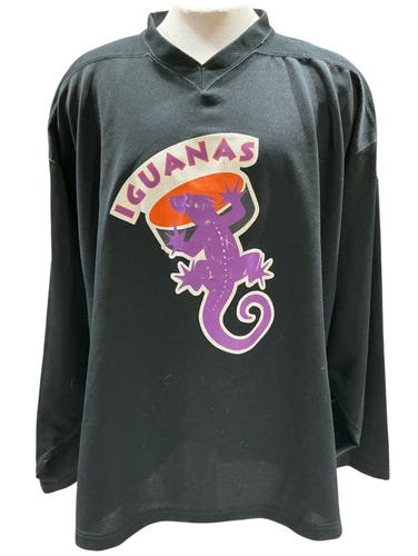 Pro Stock San Antonio Iguanas Practice Jersey White Size 56 (Used) 2382