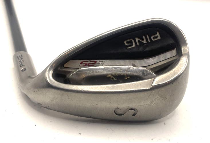 PING G25 Sand-Wedge SW Black TFC SR Senior Flex Graphite Shaft Golf Pride MCC+