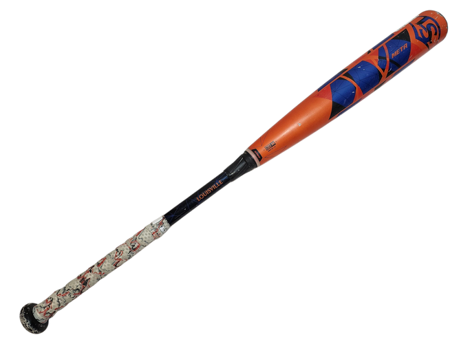 Used Louisville Slugger 2022 Meta BBCOR Bat 33" Drop -3