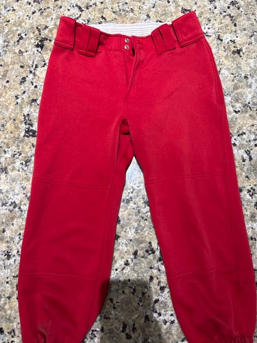 Red Women's XS Adult Game Pants (Used)