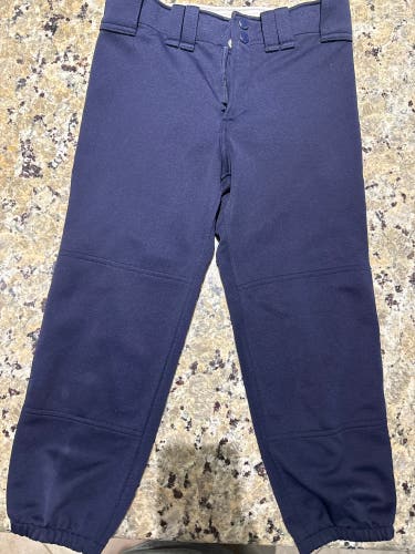 Blue Women's Small Adult Mizuno Game Pants (Used)