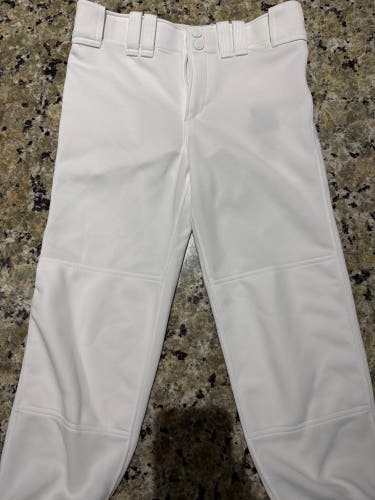 White Women's Small Adult Mizuno Game Pants (Used)