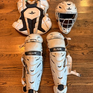 Gray All Star System 7 Catcher's Set (Used)