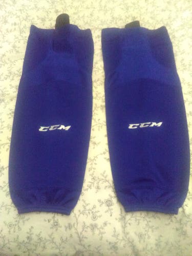 New CCM practice socks - Blue 24 inches