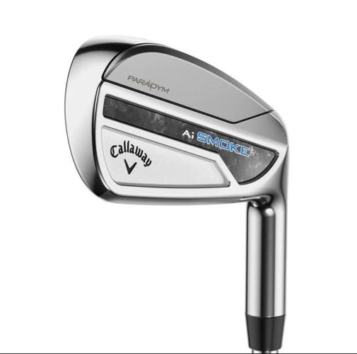 Men's Callaway Paradym AI smoke Left Hand Iron Set Regular Flex